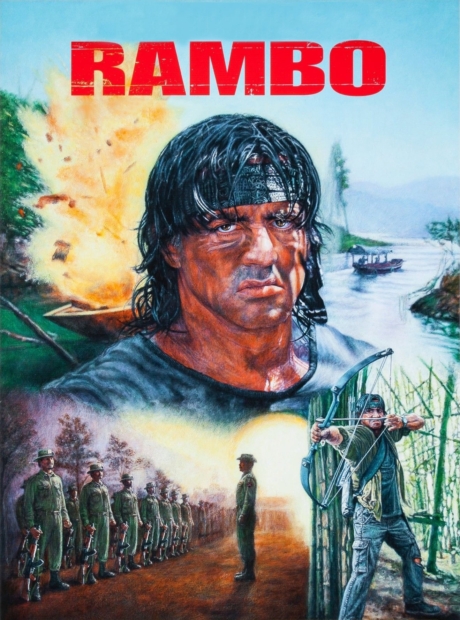 Rambo 4 แรมโบ้ ภาค 4: นักรบพันธุ์เดือด (2008) Poster