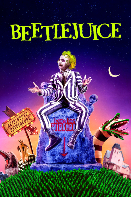 Beetlejuice ผีขี้จุ้ย (1988) Poster