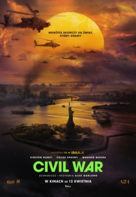 Civil War วิบัติสมรภูมิเมืองเดือด (2024) Poster