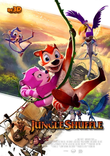 Jungle Shuffle ฮีโร่ขนฟู สู้ซ่าส์ป่าระเบิด (2014) Poster