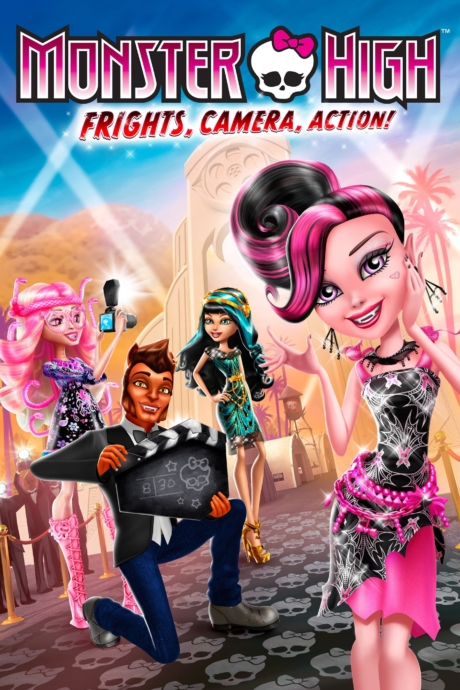 Monster High: Frights, Camera, Action! มอนสเตอร์ไฮ ซุป’ตาร์ราชินีแวมไพร์ (2014) Poster