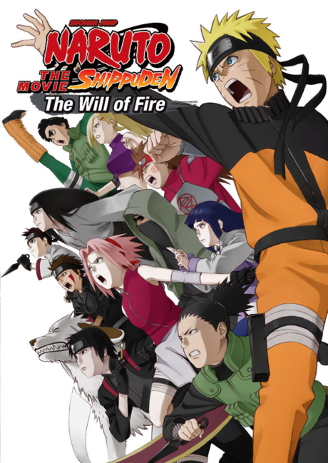 Naruto Shippuden: The Movie 3: Inheritors of the Will of Fire นารูโตะ ตำนานวายุสลาตัน เดอะมูฟวี่ 3 (6) สืบทอดเจตจำนงแห่งไฟ (2009) Poster