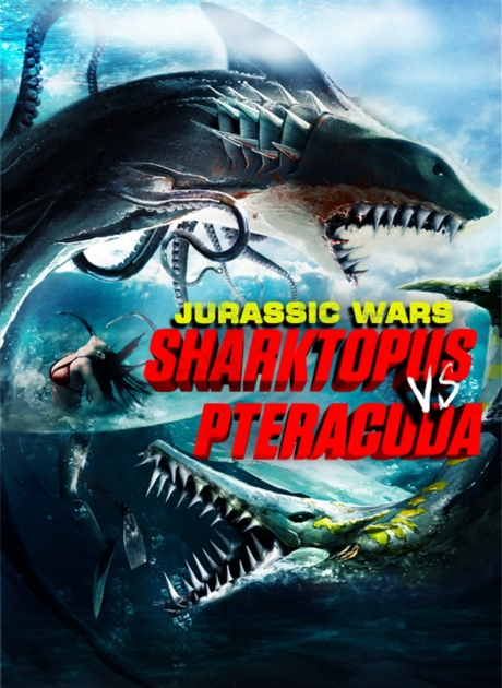 Sharktopus vs. Pteracuda สงครามสัตว์ประหลาดใต้สมุทร (2014) Poster